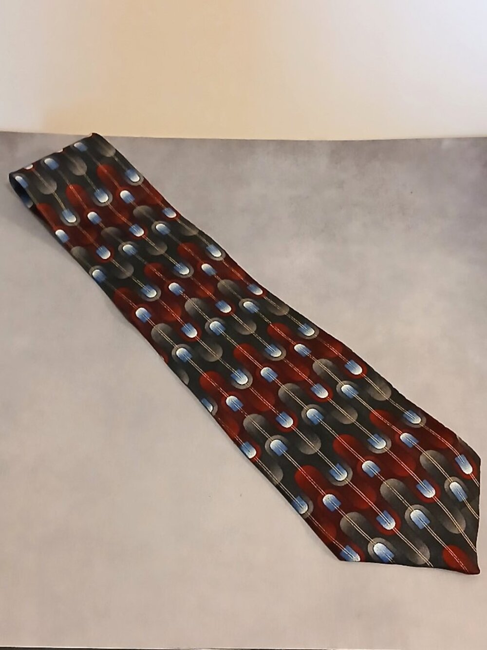 Imported Silk-Bradley Scott Contemporary Design Necktie-USA